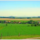 Blick aufs Riesengebirge