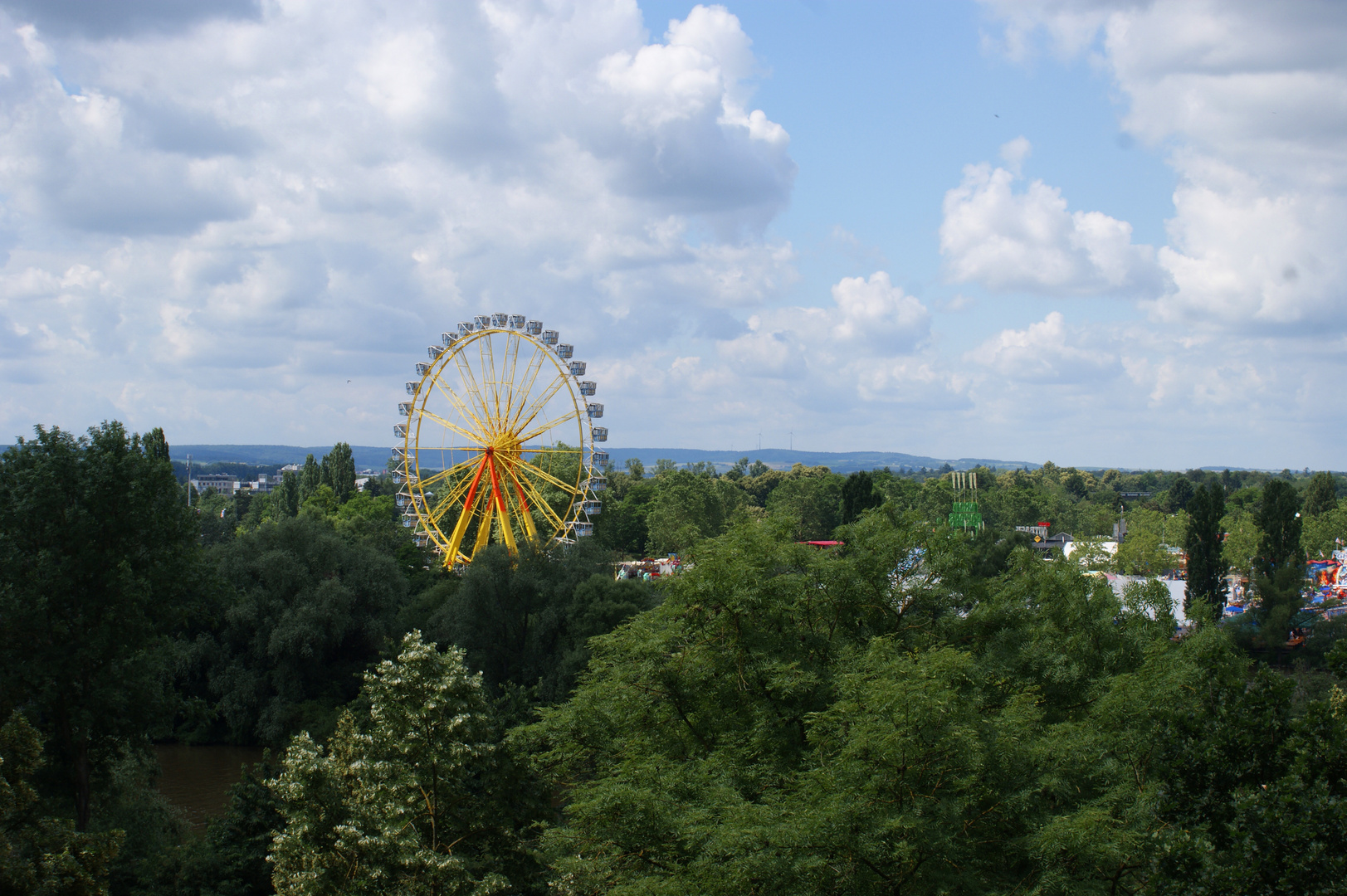 Blick auf's Riesenrad