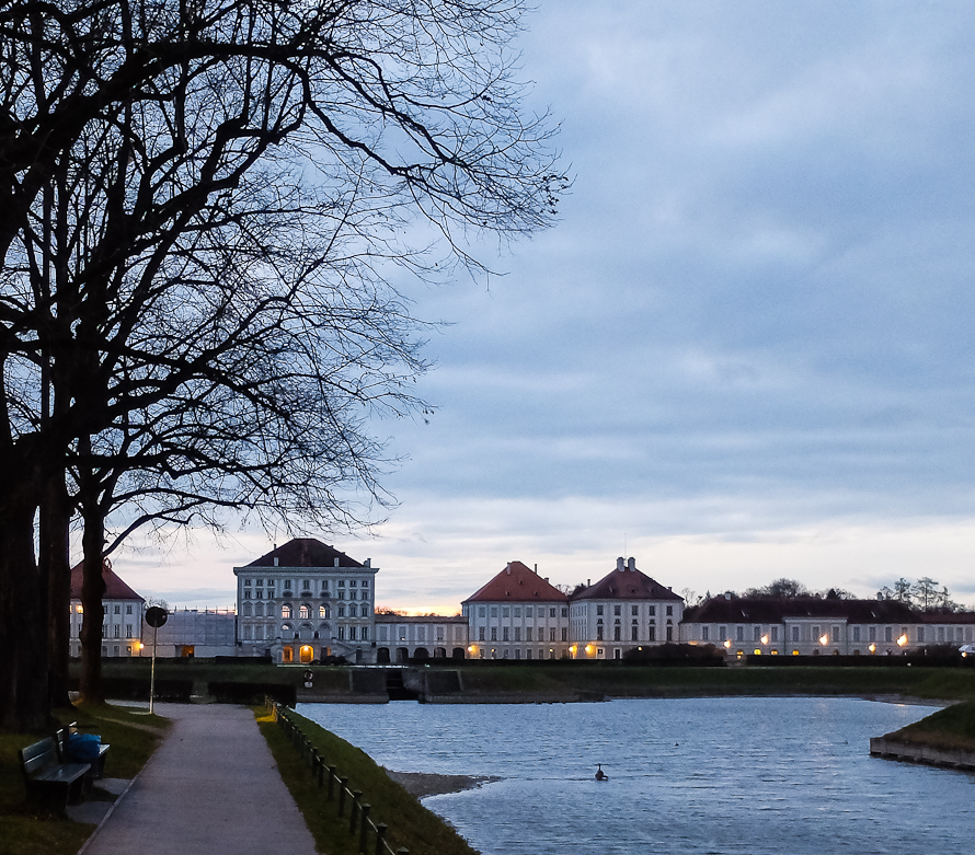 Blick aufs Schloß