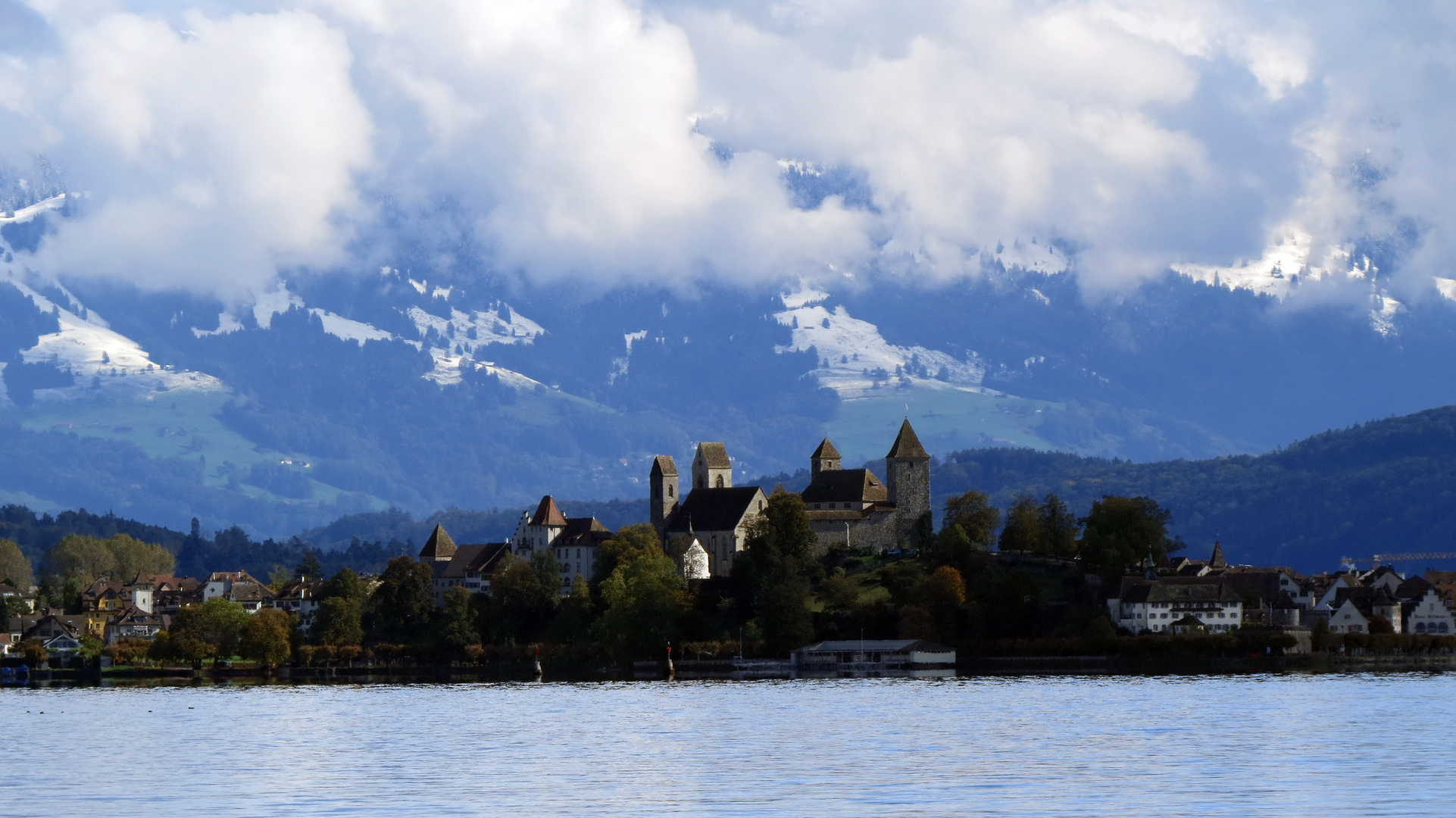 Blick aufs Schloss Rapperswil