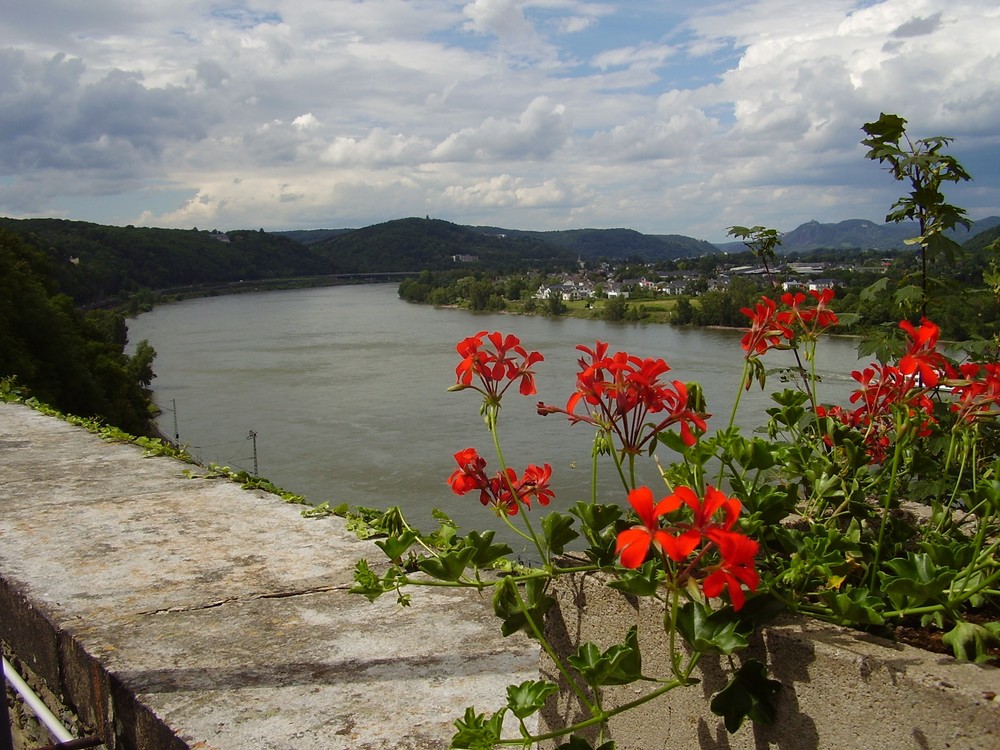 Blick aufs Siebengebirge