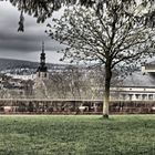 Blick aufs Staatstheater in Saarbrücken