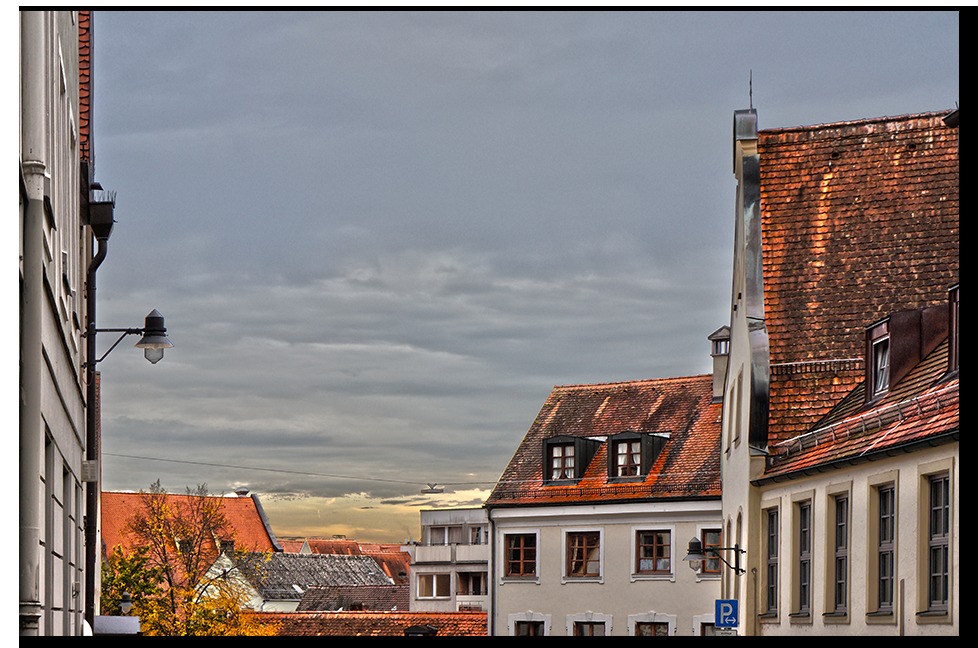 Blick aufs Städtchen