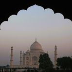 Blick aufs Taj