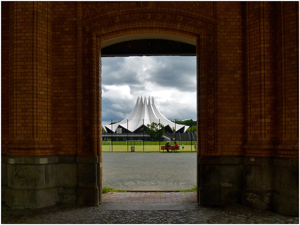 Blick auf´s Tempodrom