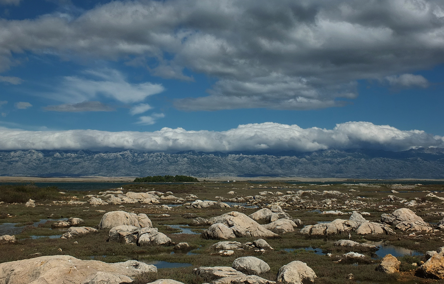 Blick auf´s Velebit Gebirge