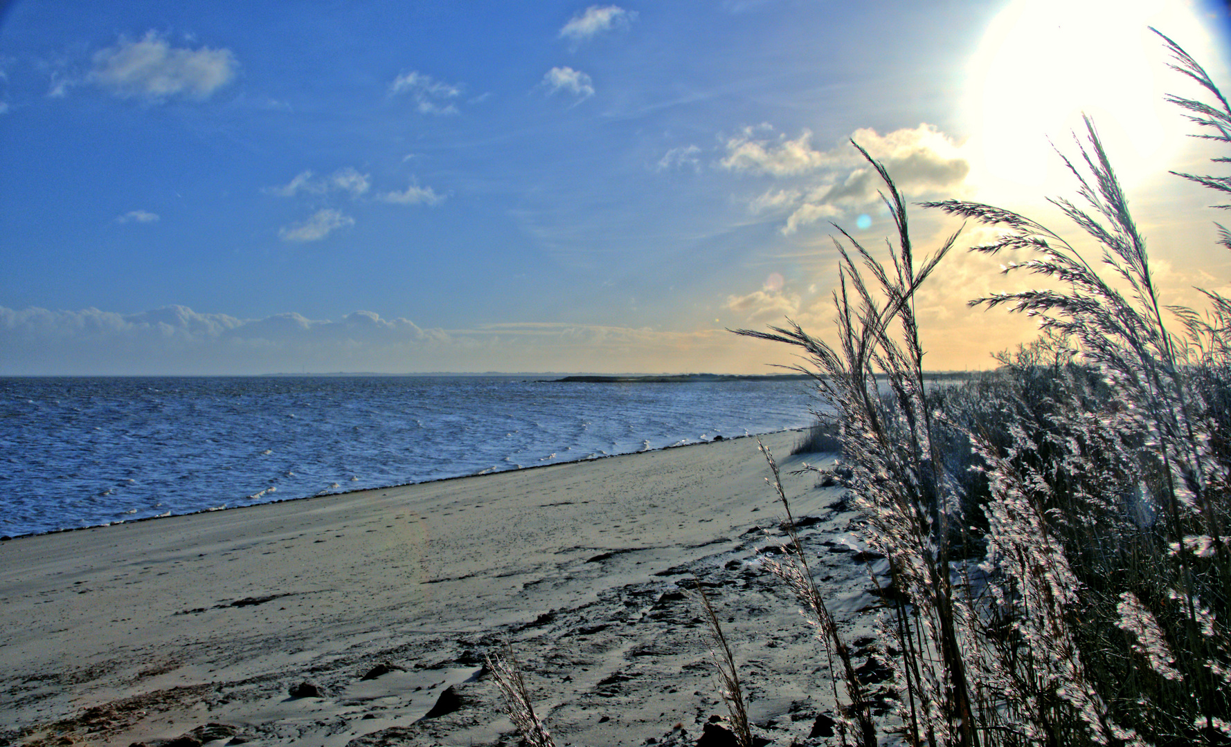 Blick aufs Watt bei Rantum