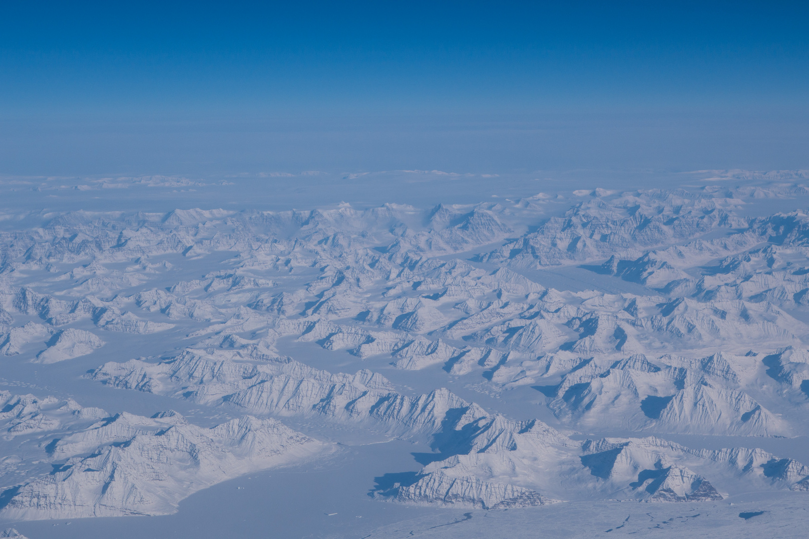 Blick aus 11500m Höhe