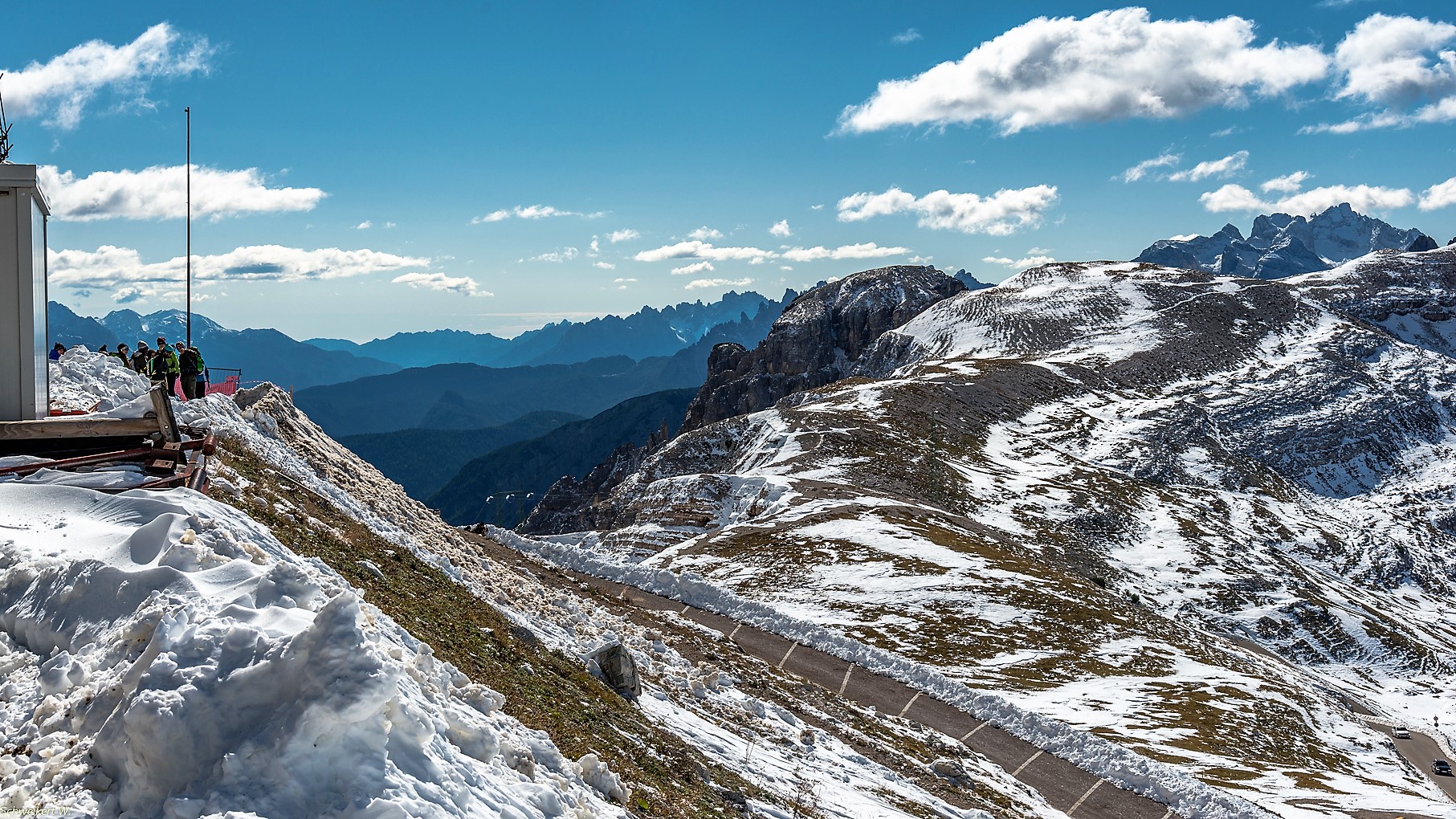 Blick aus 2 333mtr.Höhe