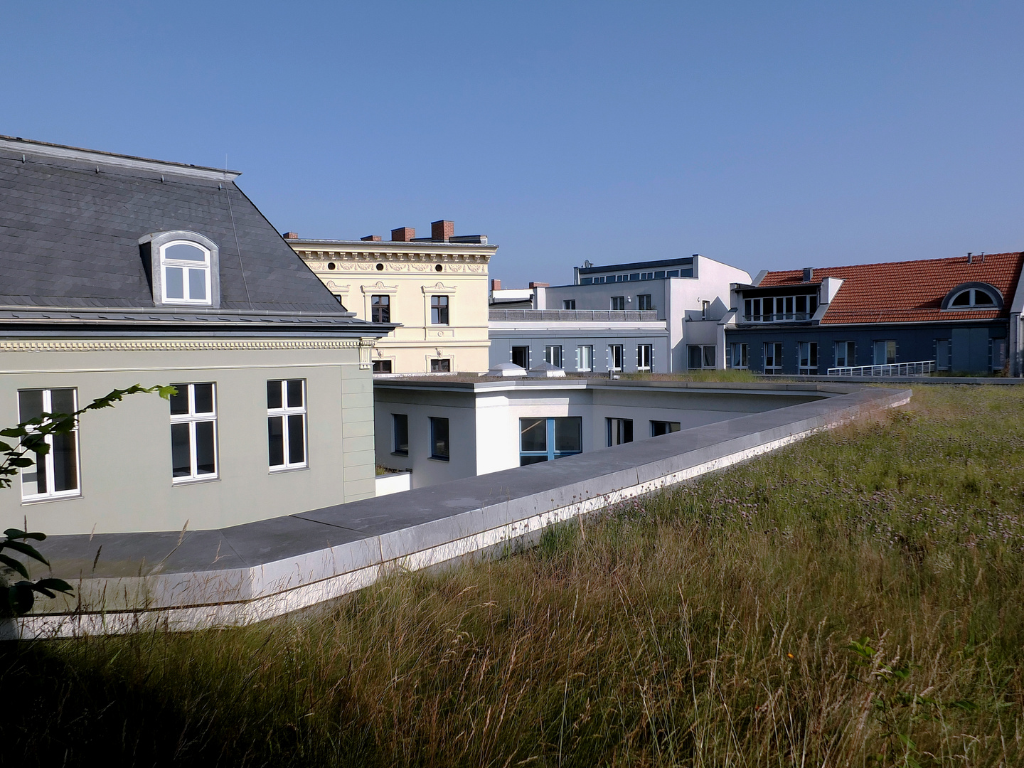 Blick aus dem 3. Stock von meinem Hotelzimmer