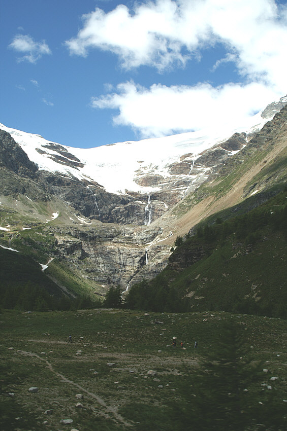 Blick aus dem Bernina Express