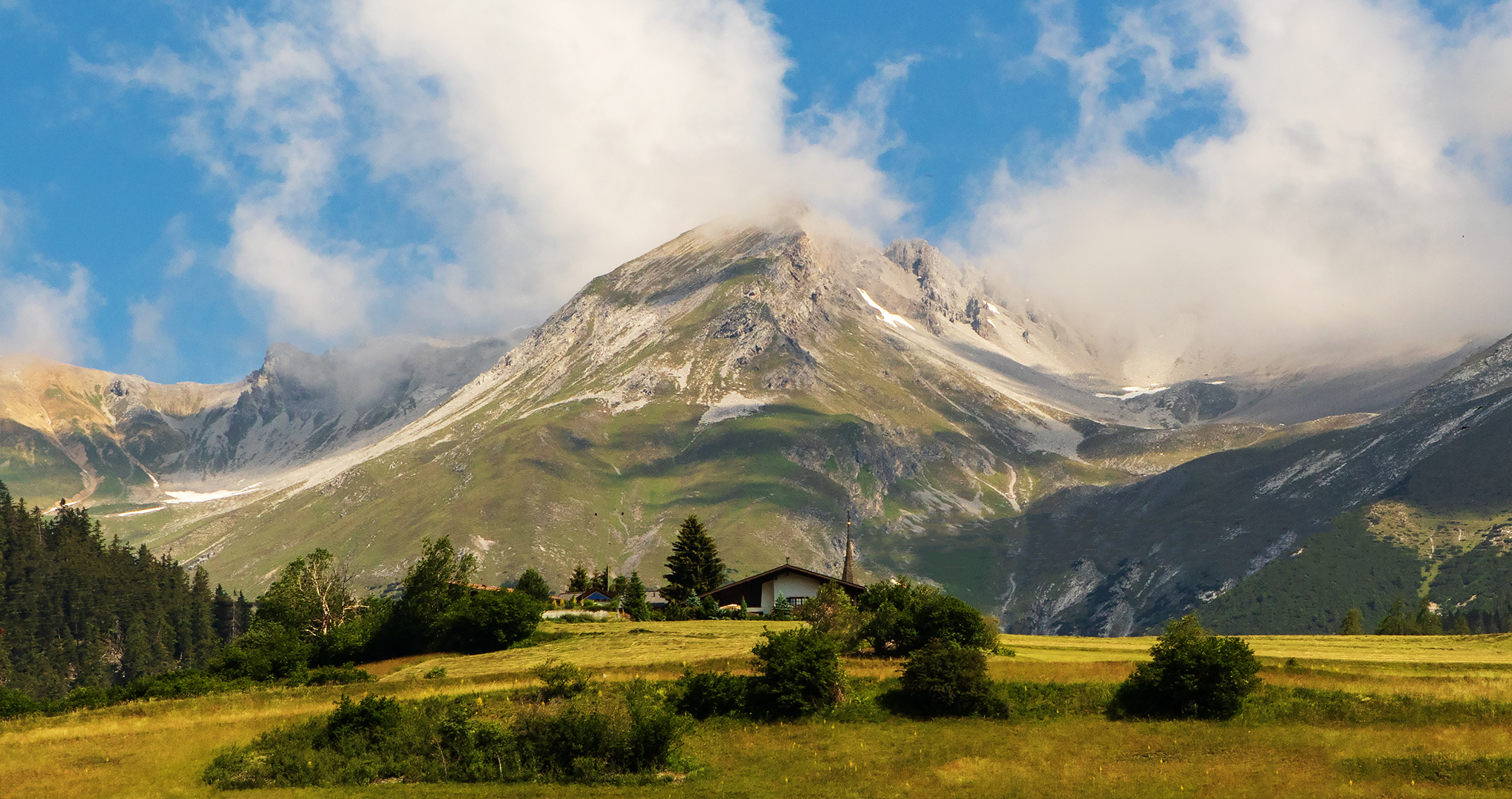 Blick aus dem Bernine-Express