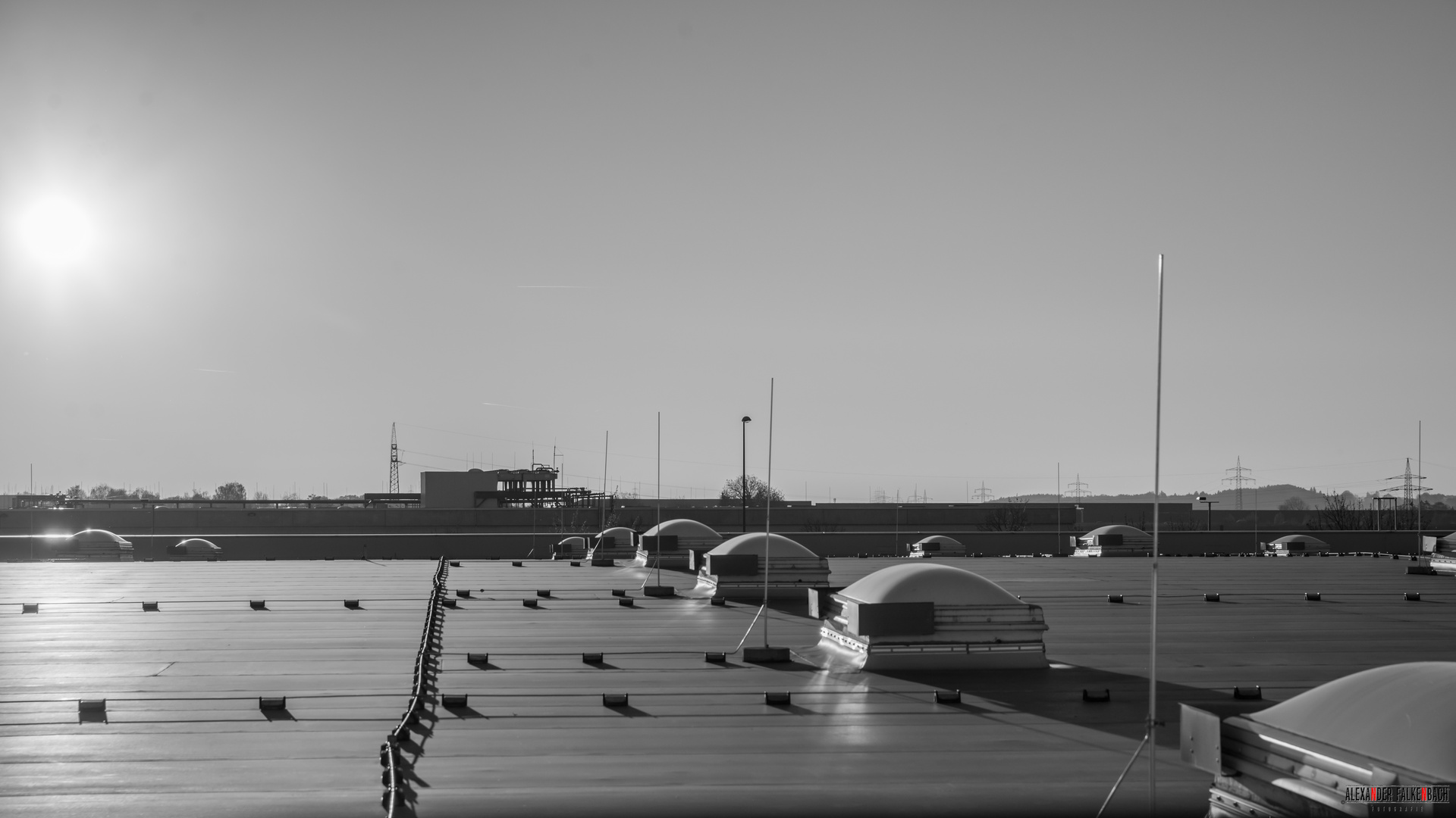 Blick aus dem Bürofenster....