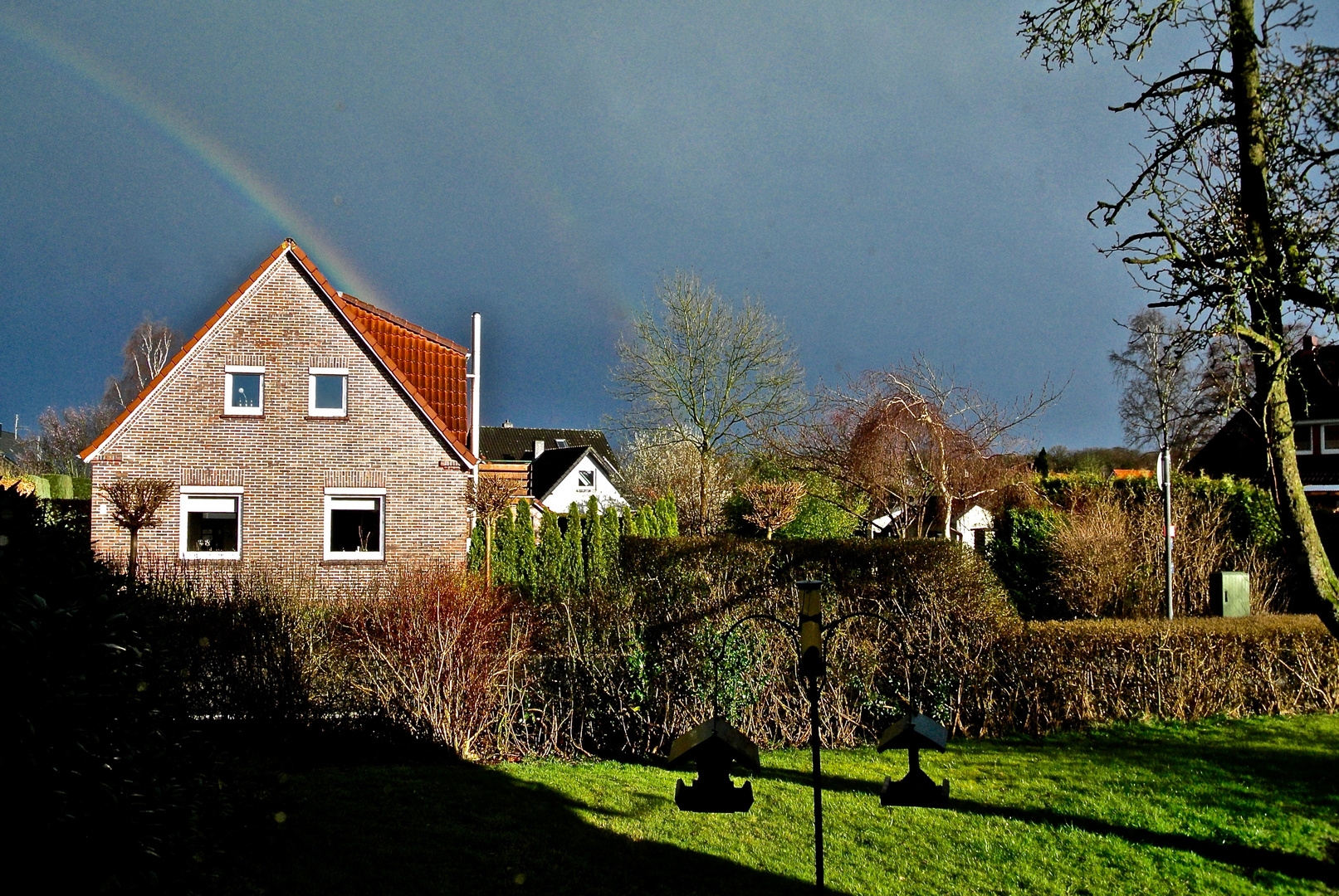 Blick aus dem Bürofenster