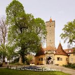 Blick aus dem Burggarten...