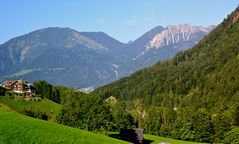 Blick aus dem Busfenster ins Brandner Tal…