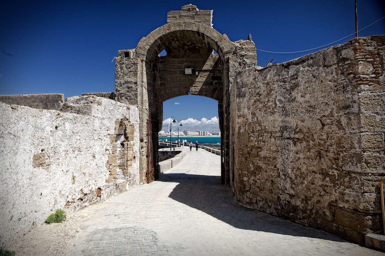 Blick aus dem Castillo de San Sebastián