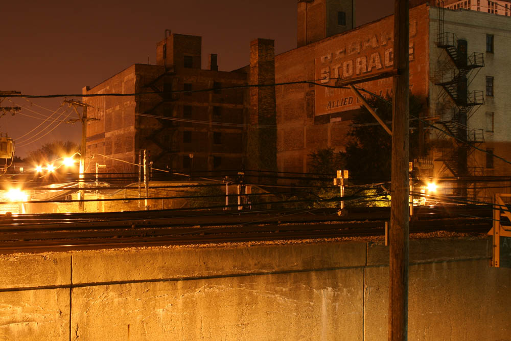 Blick aus dem Chicago International Hostel