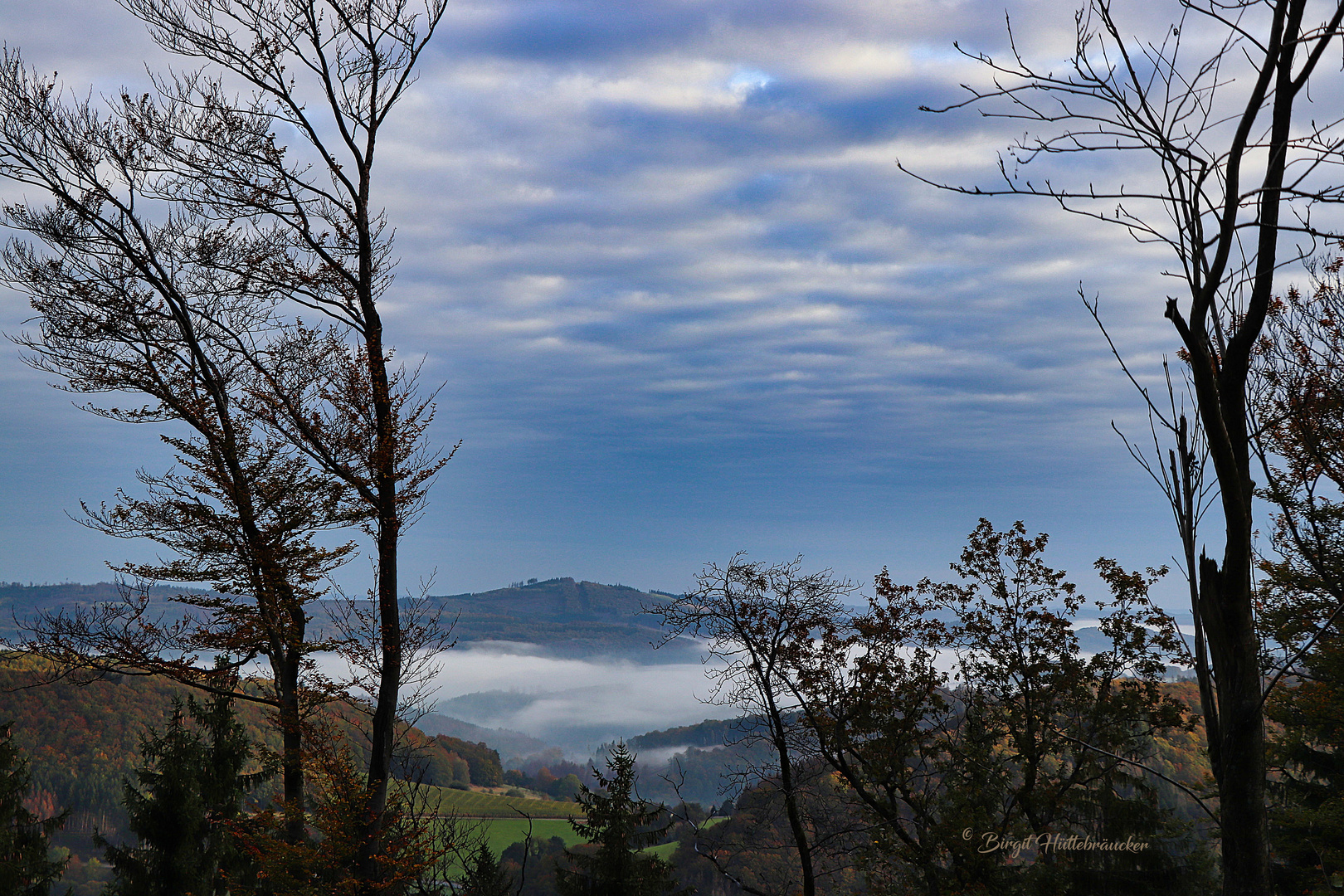 Blick aus dem Ebbegebirge