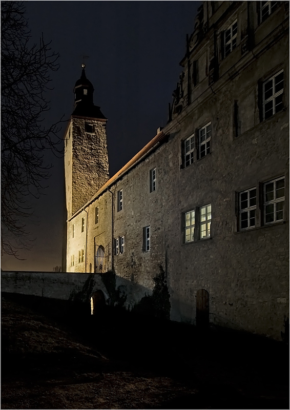 Blick aus dem ehemaligen Burggraben (2)