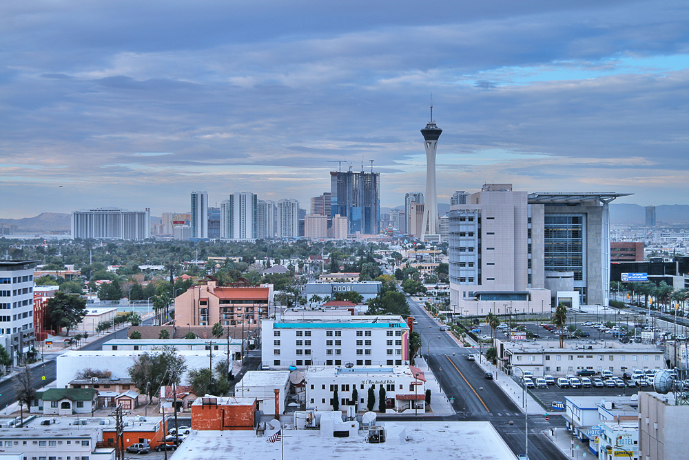 Blick aus dem El Cortez