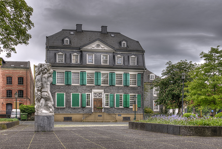 Blick aus dem Engelsgarten Wuppertal/Barmen