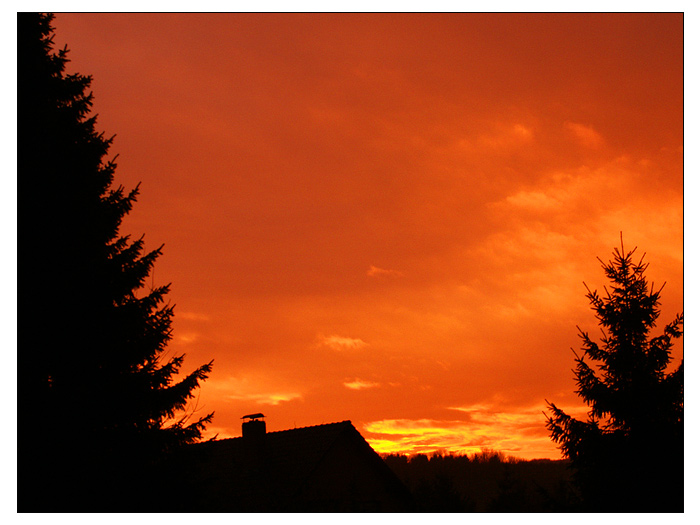 Blick aus dem Fenster