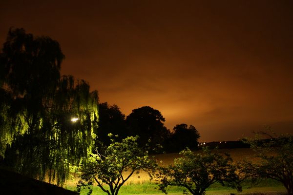 Blick aus dem Fenster