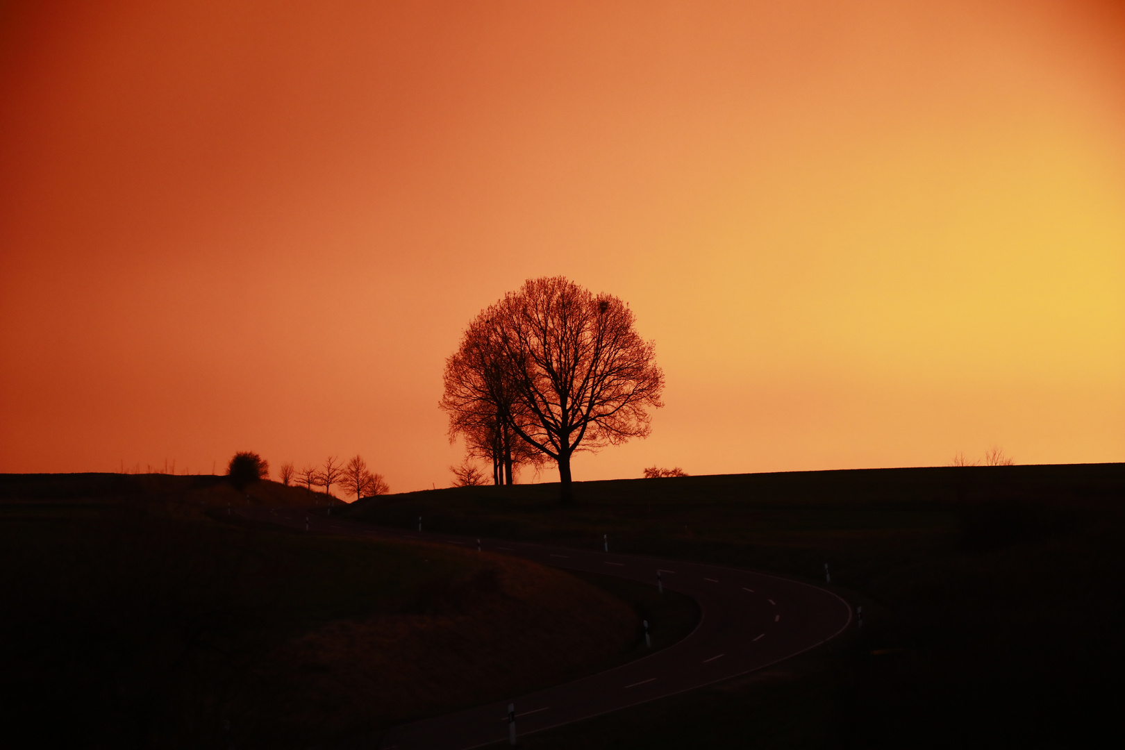 Blick aus dem Fenster 2 Foto &amp; Bild sonnenuntergang