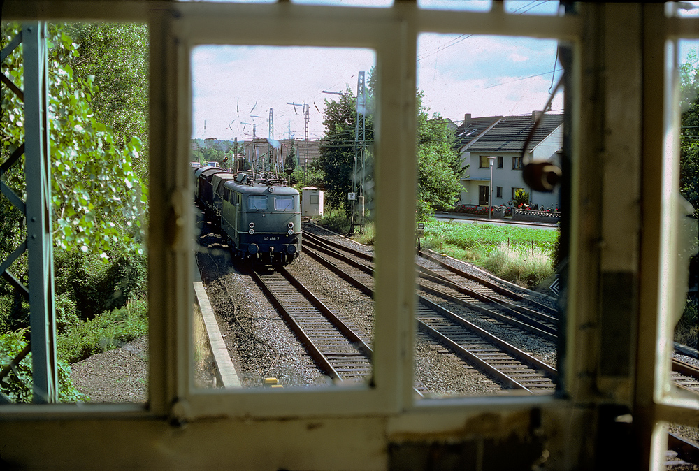 Blick aus dem Fenster Foto & Bild historische
