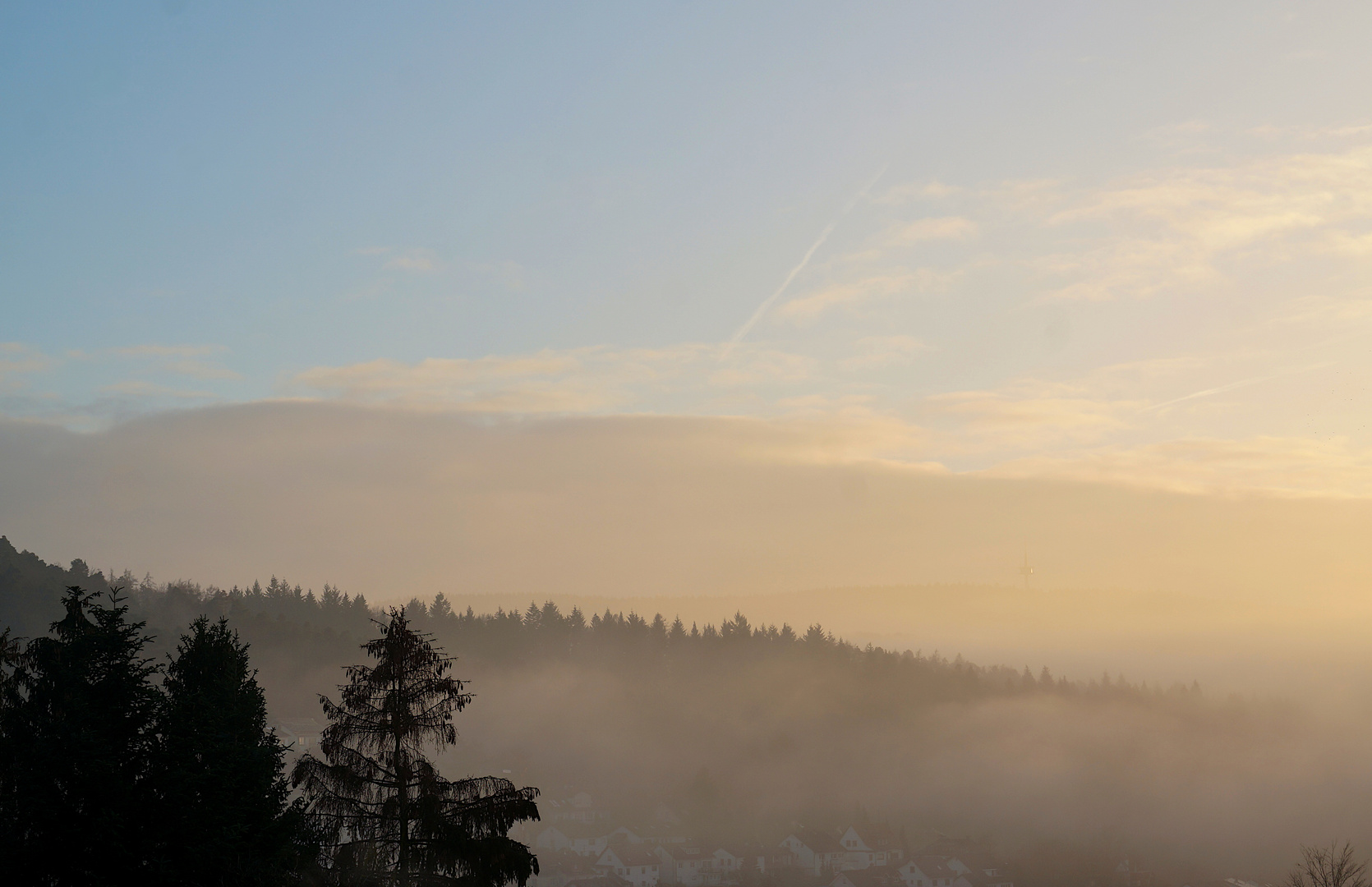 Blick aus dem Fenster