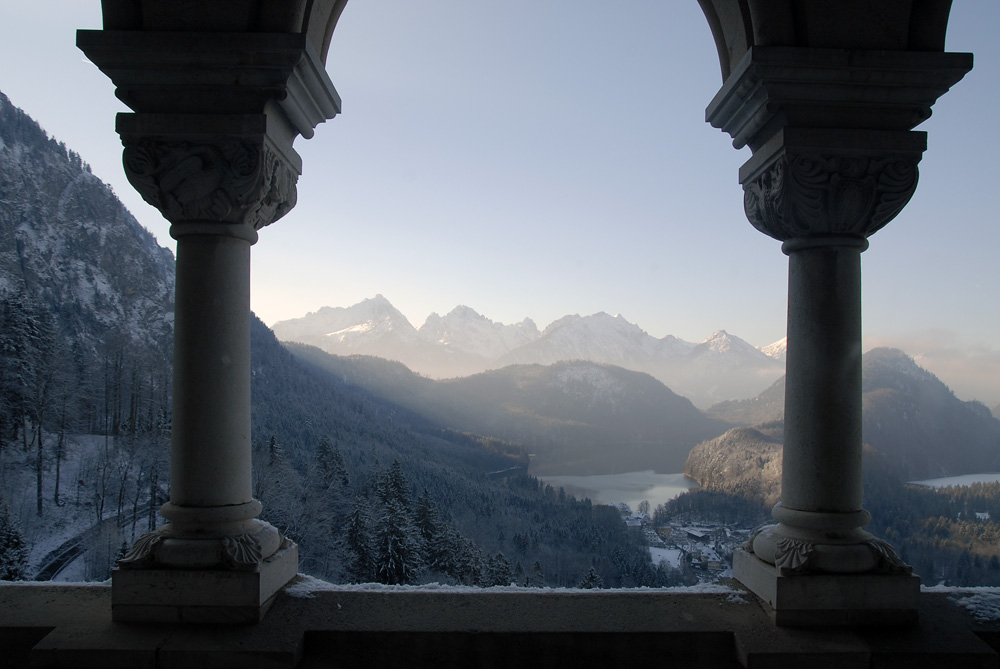 Blick aus dem Fenster Foto & Bild jahreszeiten, winter
