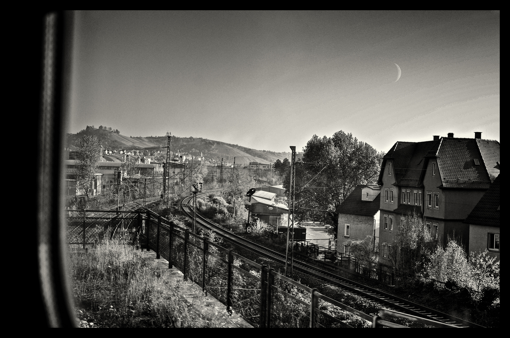 Blick aus dem Fenster