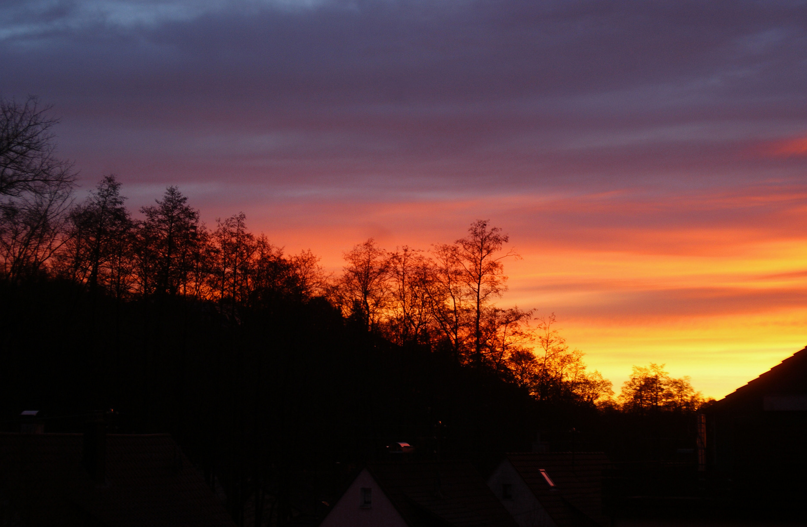 Blick aus dem Fenster...