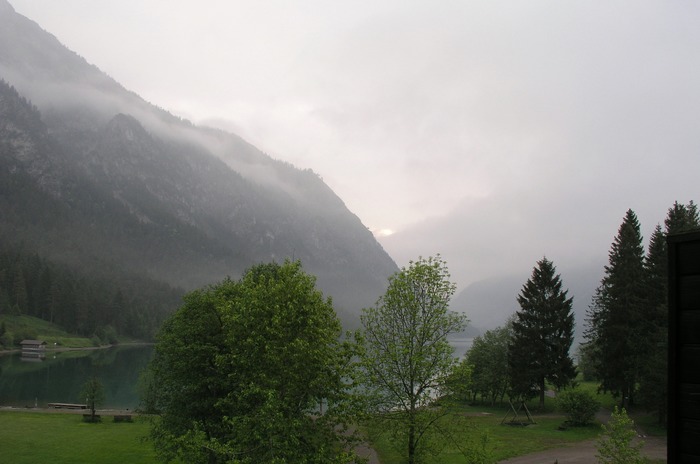 Blick aus dem Fenster