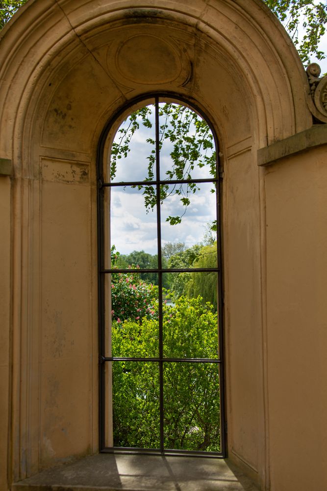 Blick aus dem Fenster