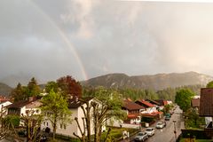 Blick aus dem Fenster