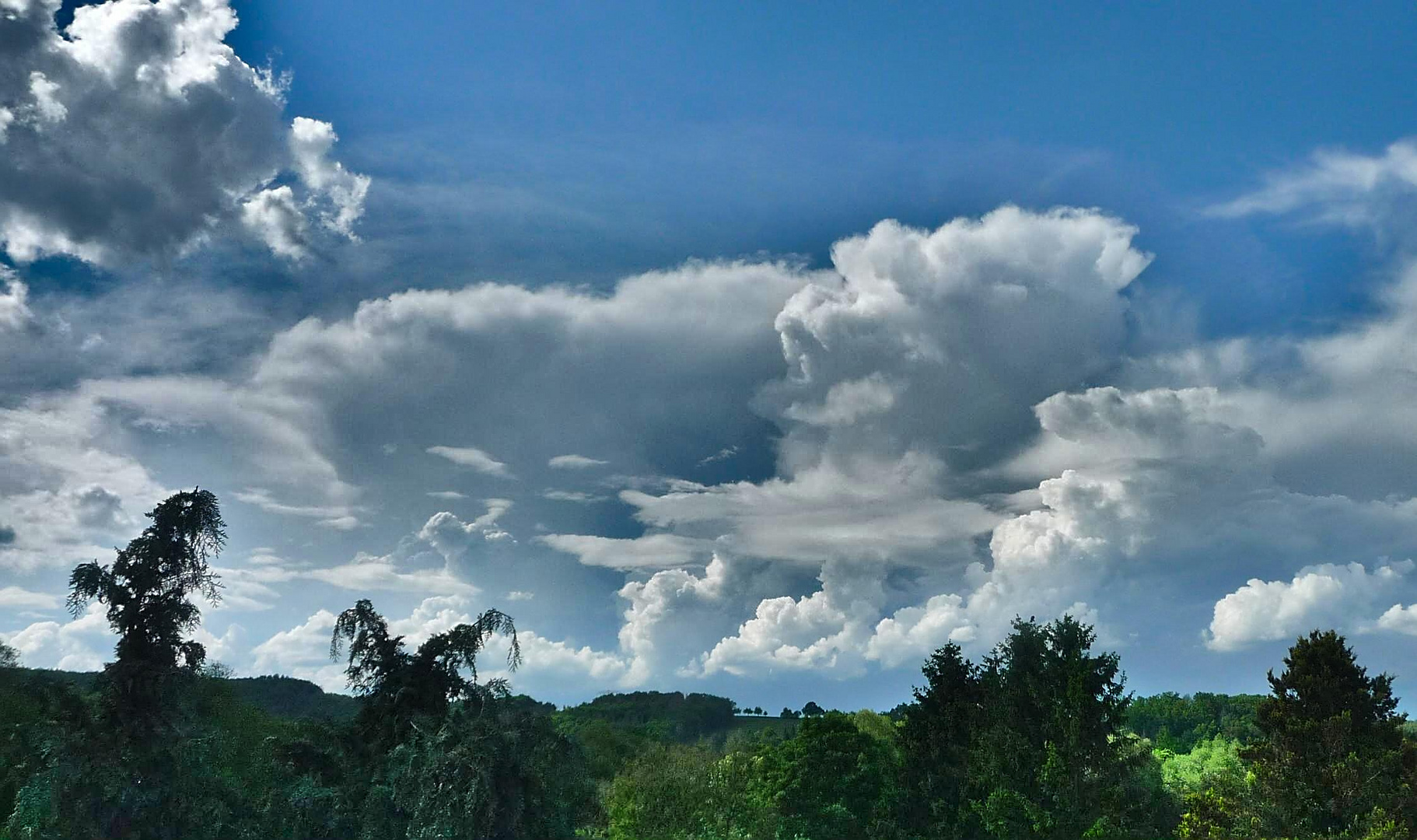 Blick aus dem Fenster