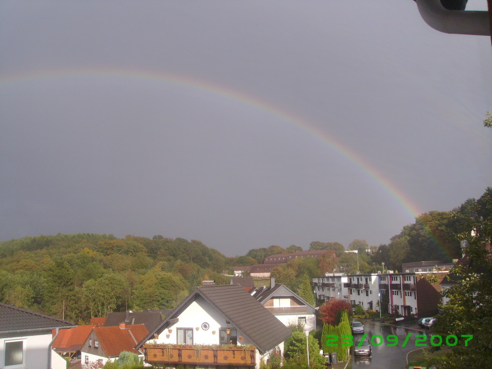 Blick aus dem Fenster