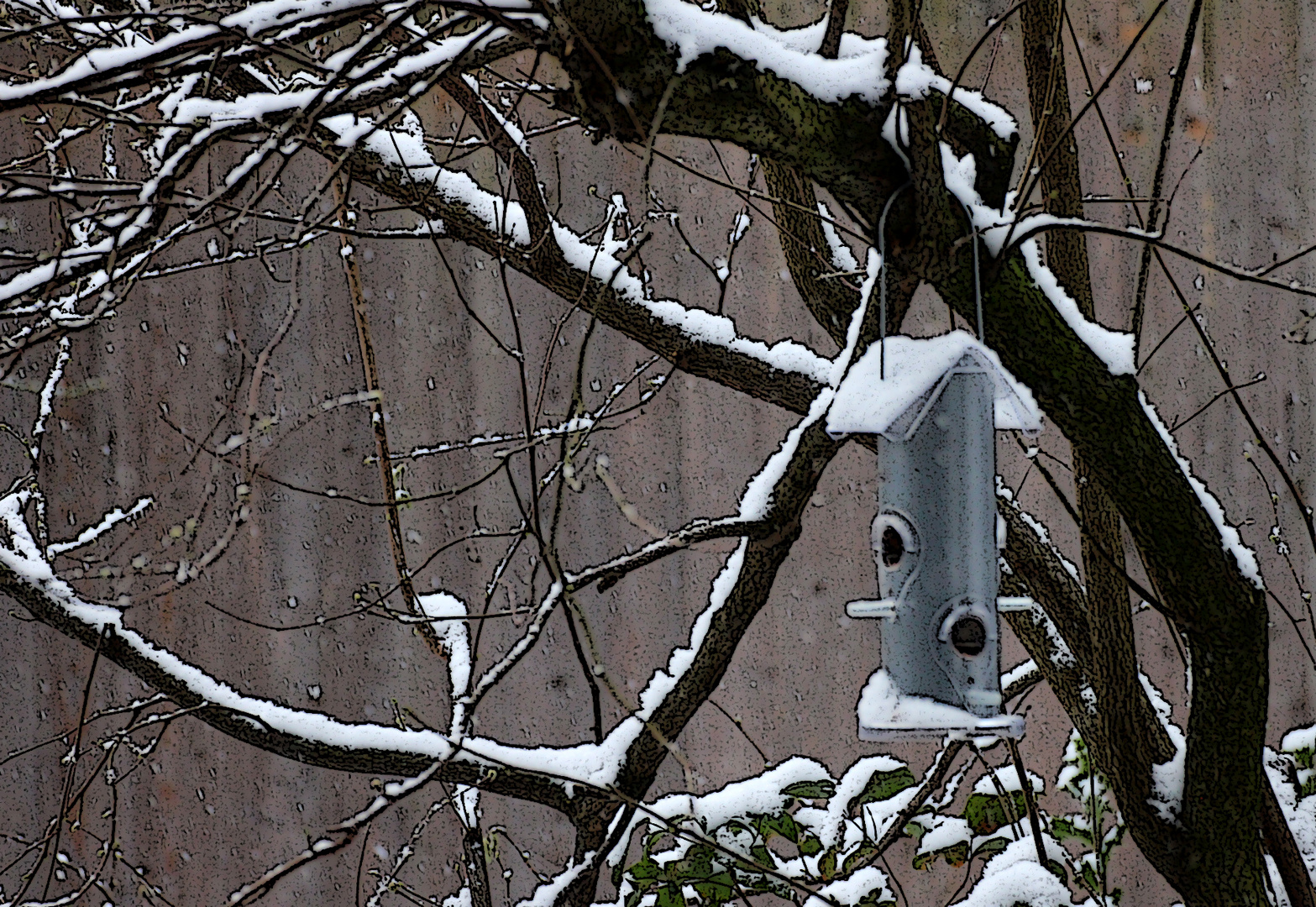 Blick aus dem Fenster