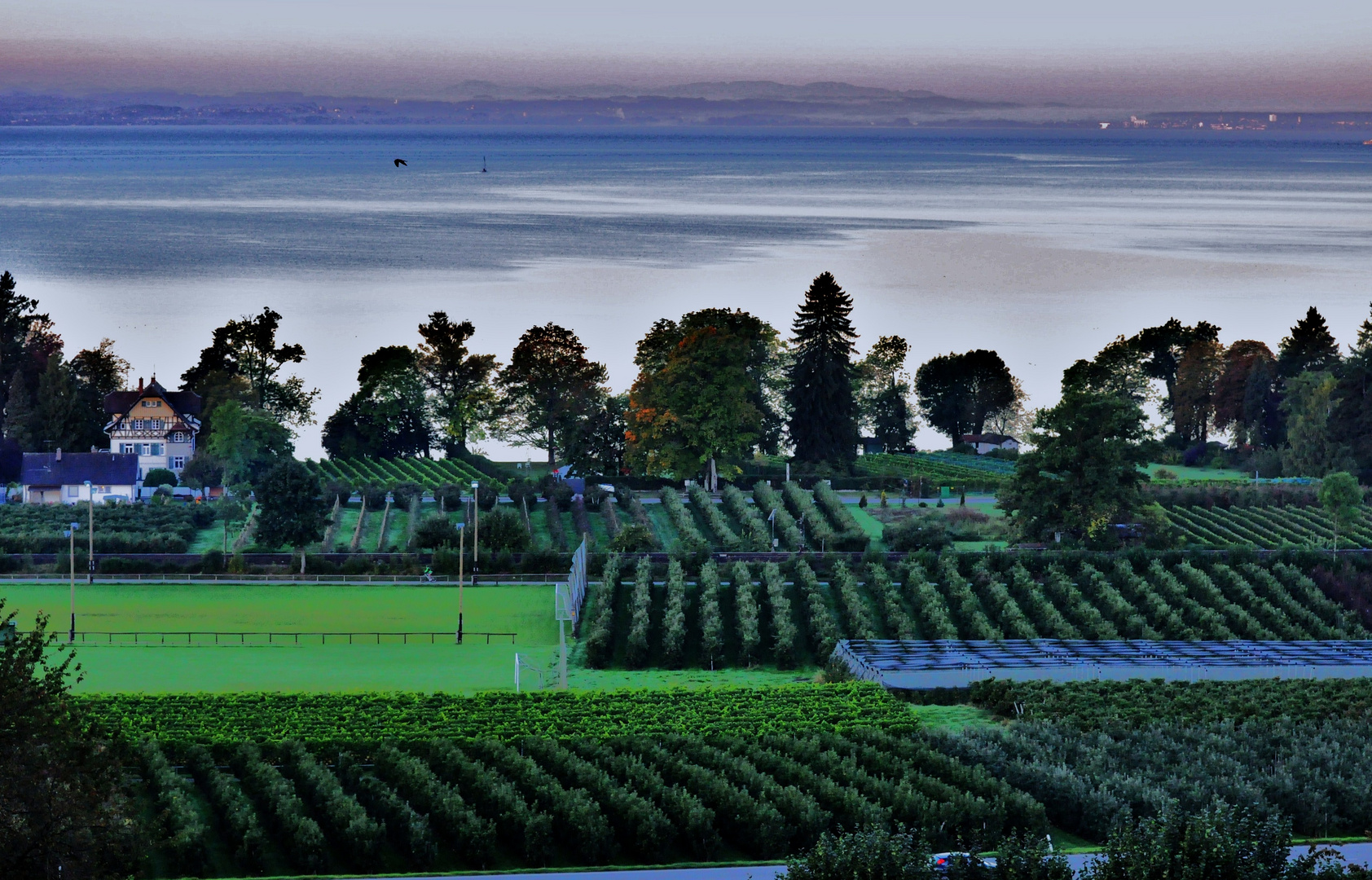 Blick aus dem Fenster