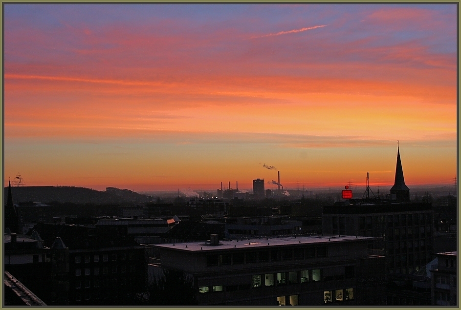 Blick aus dem Fenster