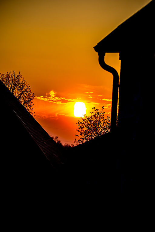 Blick aus dem Fenster