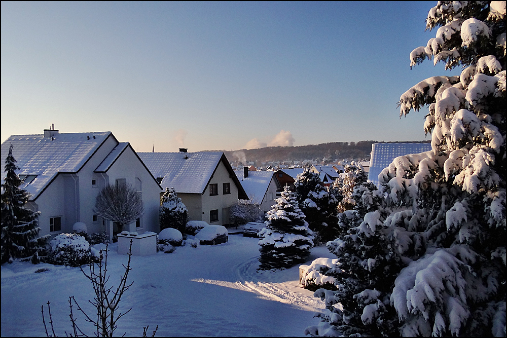 Blick aus dem Fenster