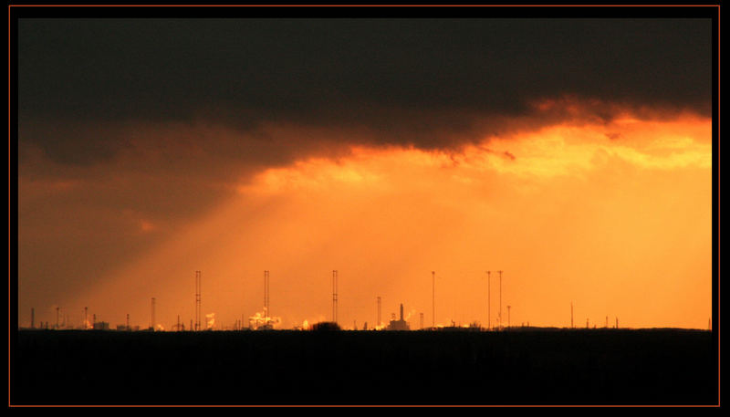 Blick aus dem Fenster an einem andern Tag