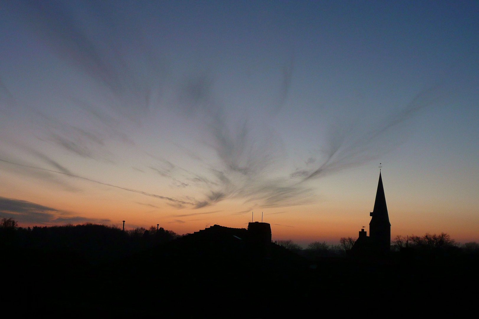 Blick aus dem Fenster