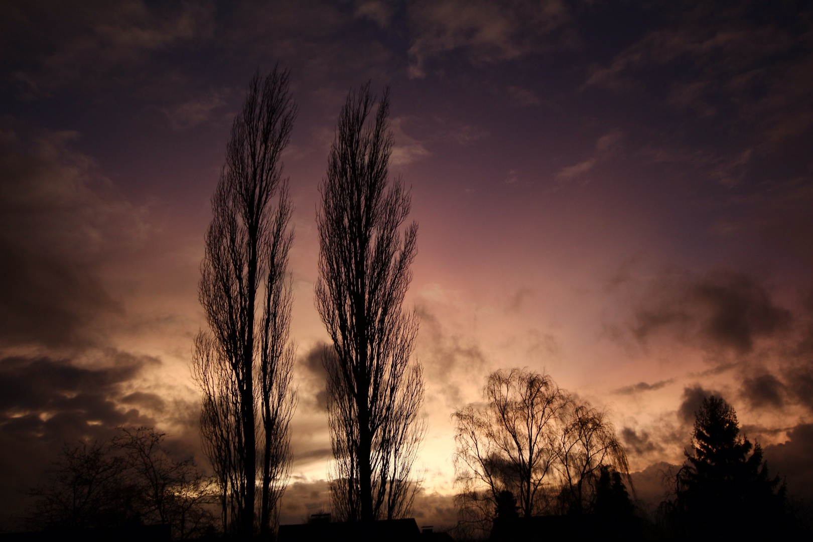 Blick aus dem fenster