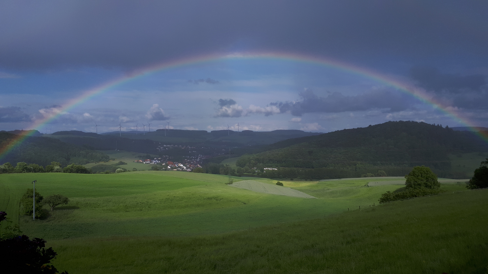 Blick aus dem Fenster