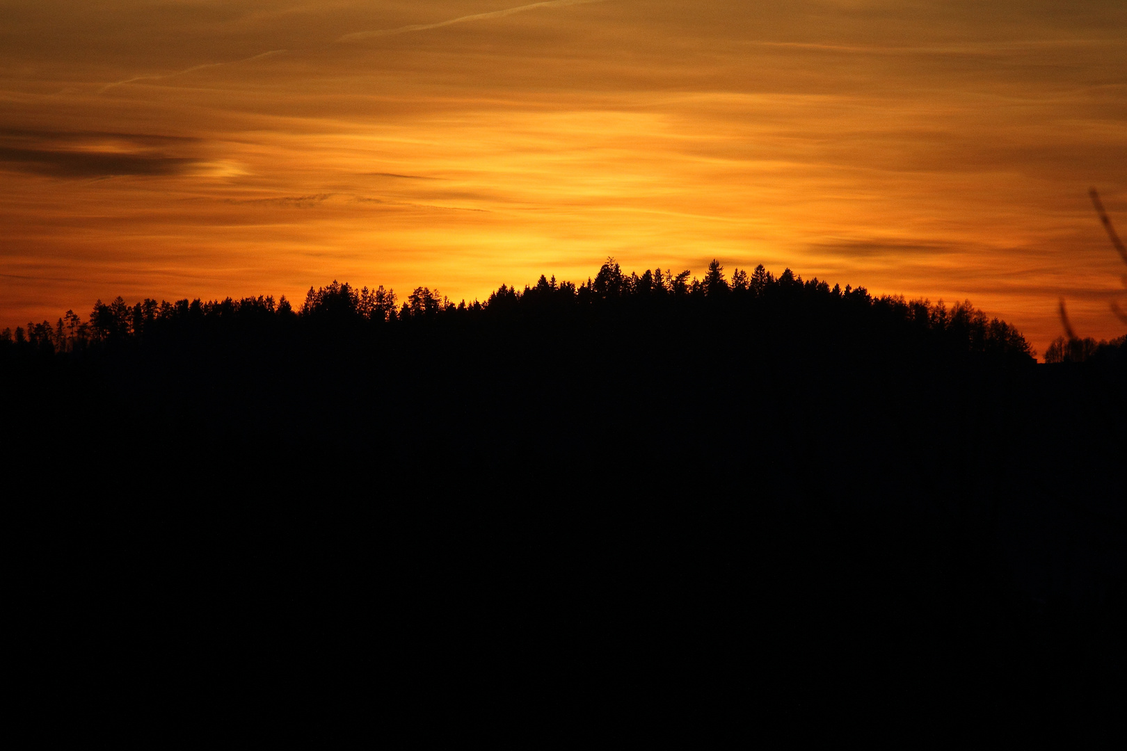 Blick aus dem Fenster