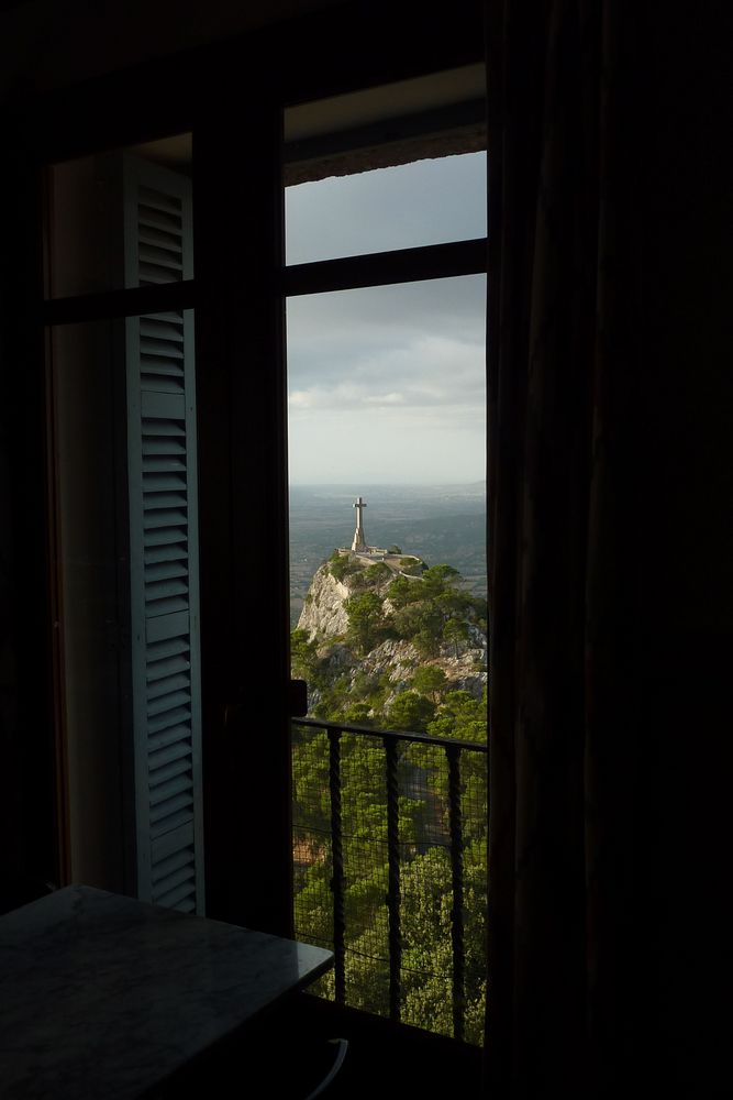 Blick aus dem Fenster Foto & Bild europe, balearic